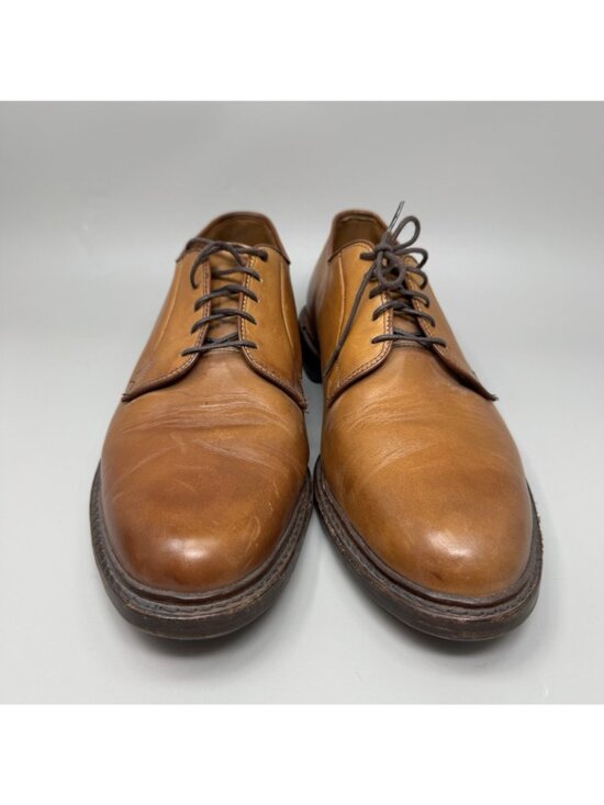 Allen Edmonds Leeds 2.0 Dress Shoes Brown Leather Mens Size 11.5